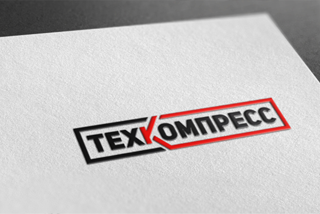 Логотип и фирменный стиль Техкомпресс